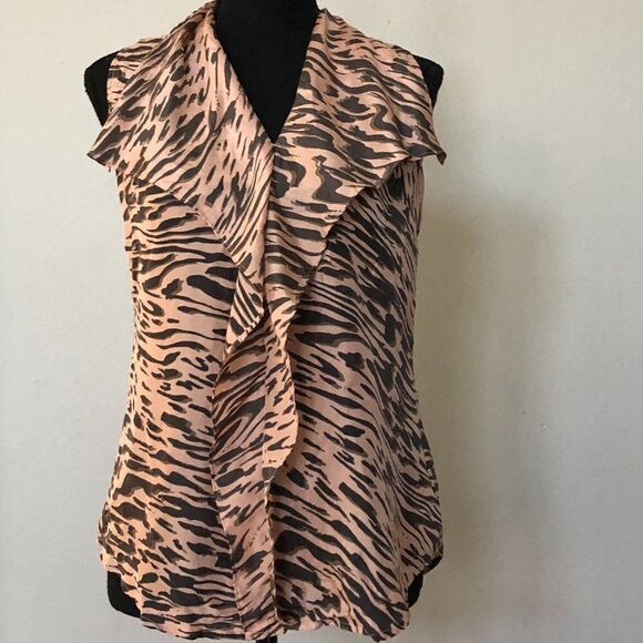 CAbi Sleeveless Silk Top Size XS - Picture 1 of 6